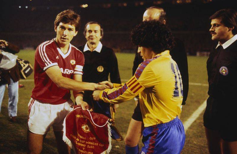 Diego Maradona spent two seasons at Barcelona