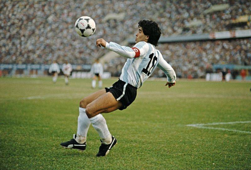 Diego Maradona is arguably the greatest player in history