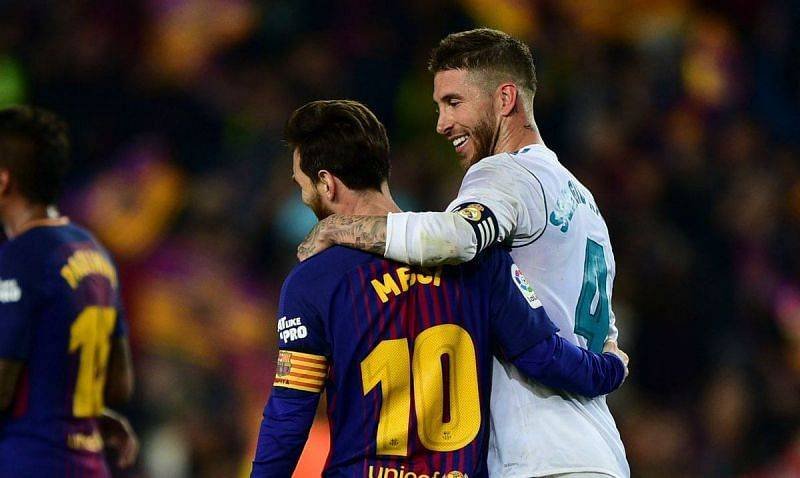 Messi and Sergio Ramos