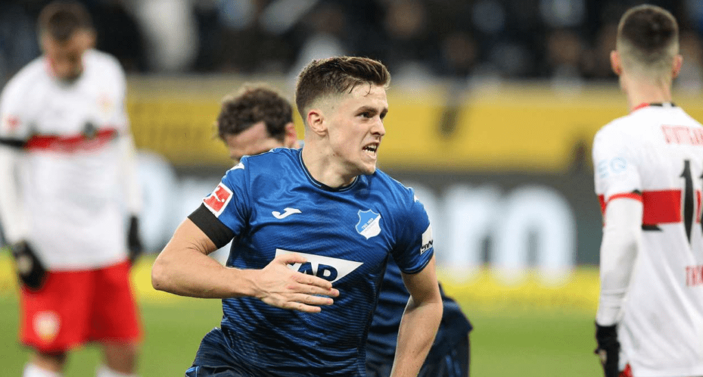 Baumgartner brace blasts Hoffenheim into the top four