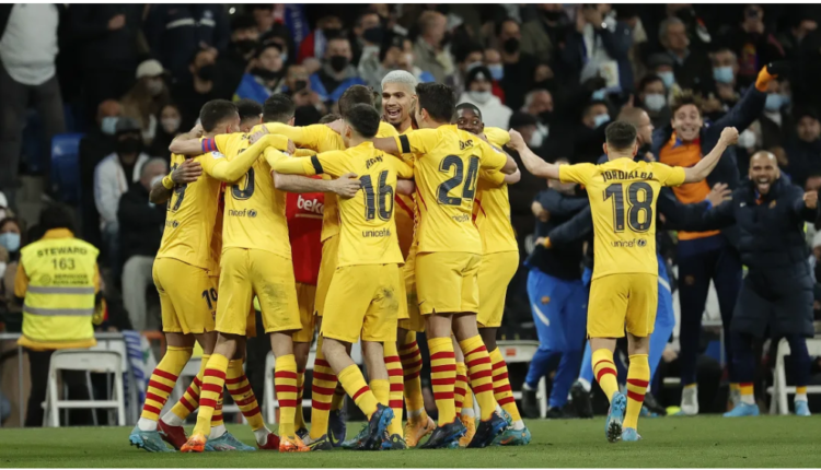 The Barcelonans remain on a large success in Madrid (4-0).