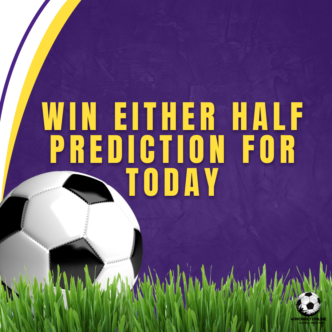 Win Either Half Prediction for Today