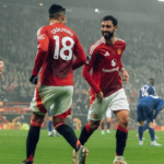 Fernandes clarifies reason Garnacho didn’t celebrate after scoring against Leicester City