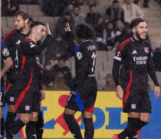 Lyon Thrash Qarabağ 4-1 to Extend Unbeaten Away Streak