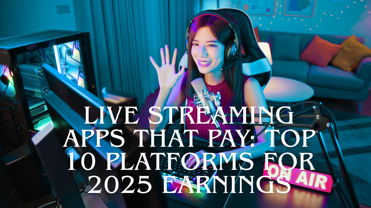 Live Streaming Apps That Pay: Top 10 Platforms for 2025 Earnings