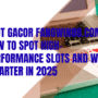 Slot Gacor fangwin88.com: How to Spot High-Performance Slots and Win Smarter in 2025