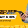 Top Sports Betting Apps That Accept Cash App in 2025 (Fast, Secure & Verified)
