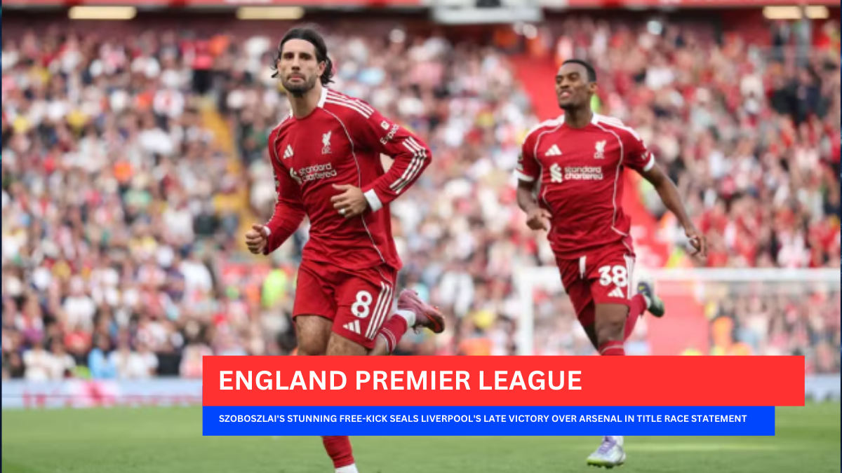 Szoboszlai's Stunning Free-Kick Seals Liverpool's Late Victory Over Arsenal in Title Race Statement