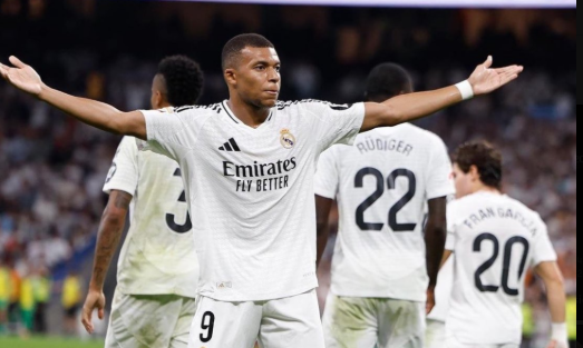 Mbappé nets, Bellingham back as Madrid win again