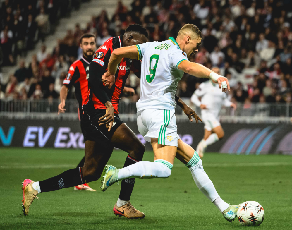 Roma edge past Nice in tight Europa League opener