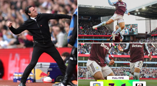 Villa finally off the mark with big win over Fulham