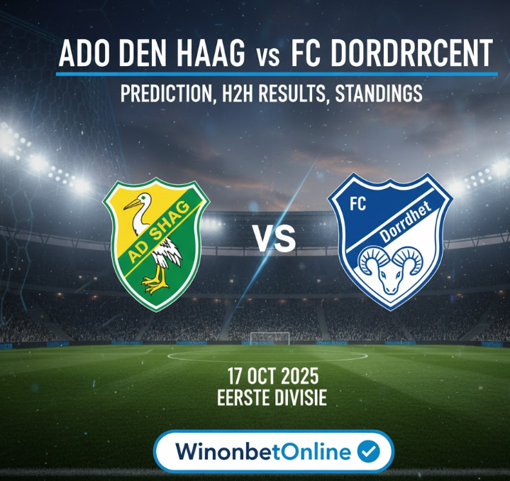 ADO Den Haag vs FC Dordrecht Prediction
