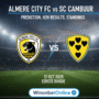 Almere City FC vs SC Cambuur Prediction