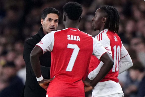 Arteta hails depth after resting Rice, Saka in win
