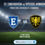 FC Eindhoven vs Vitesse Prediction