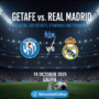 Getafe vs Real Madrid Prediction
