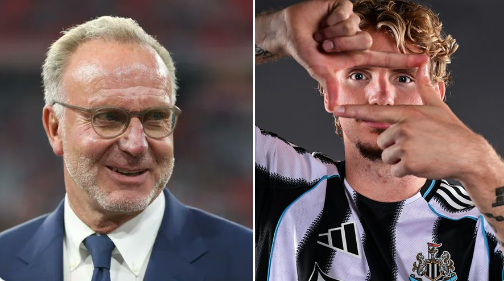 Howe defends Woltemade over Rummenigge jibe