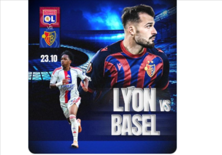 Lyon vs Basel prediction, H2H and probable lineups, 23 October 2025
