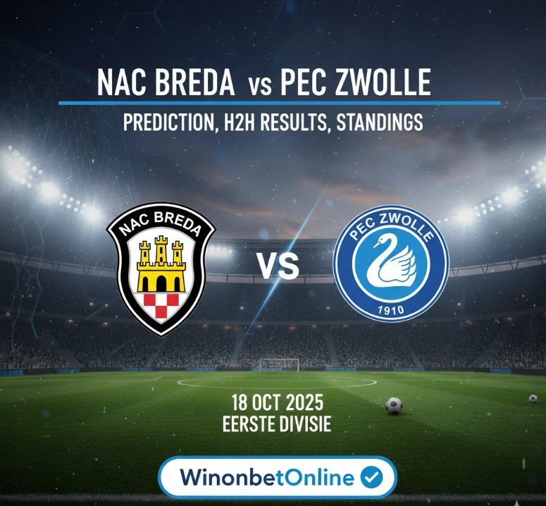 NAC Breda vs PEC Zwolle Prediction