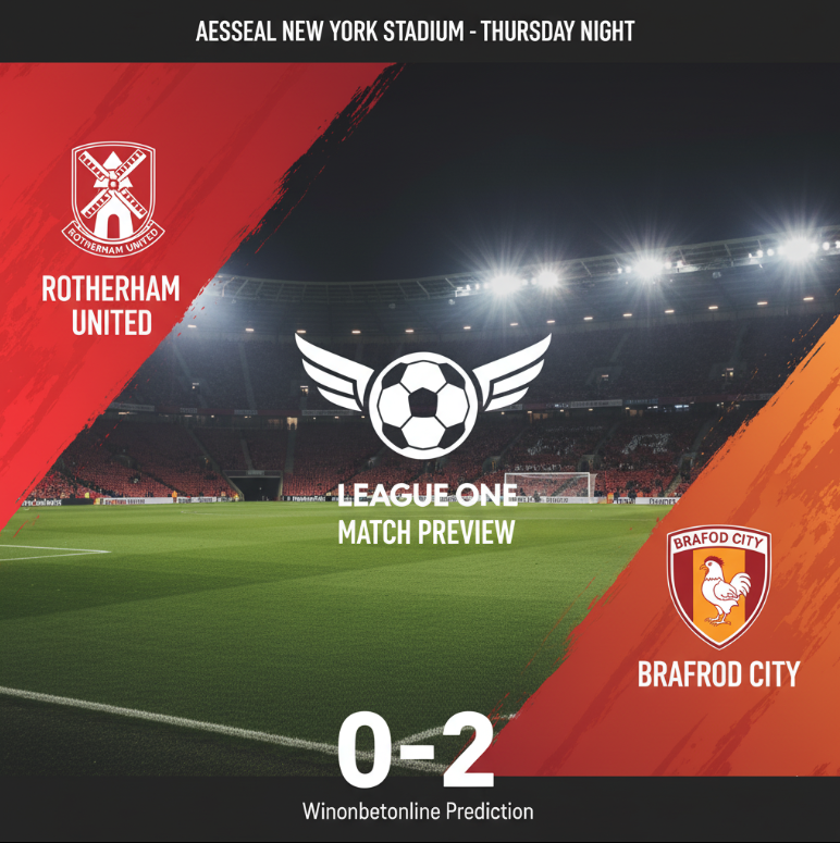 Rotherham United vs Bradford City Prediction