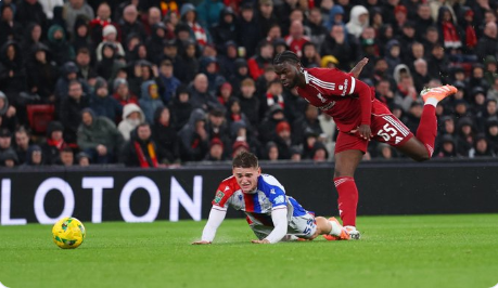 Van Dijk took care of red-carded teen Nallo