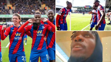 Zaha hits back at Mateta's France call-up story