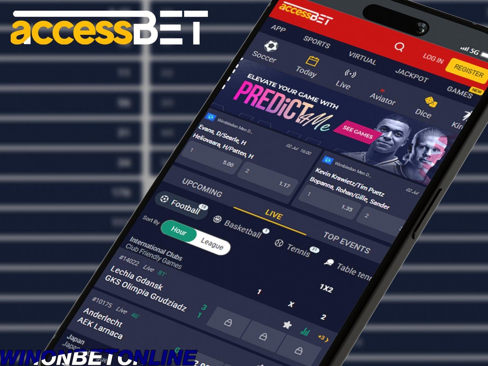 AccessBet app