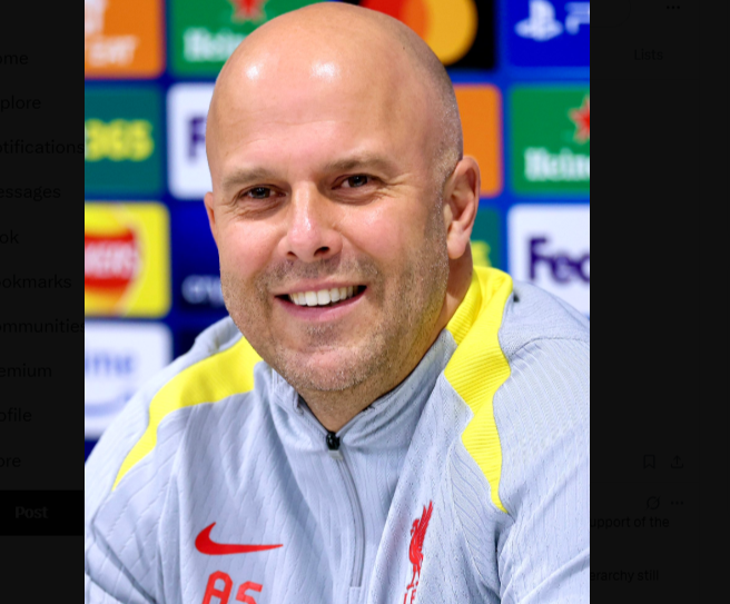 Arne Slot vows to 'fight on' as Liverpool manager