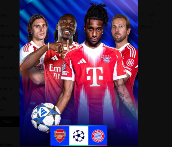 Arsenal vs Bayern Munich prediction, H2H and probable lineups, 26 November 2025