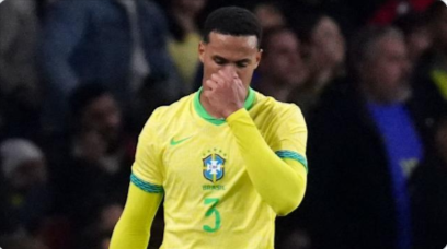 Arsenal's Gabriel out for at least a month, misses Tottenham, Chelsea games - sources