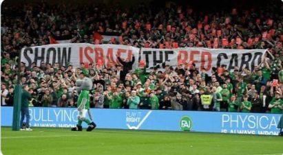 Irish federation to call on UEFA to ban Israel