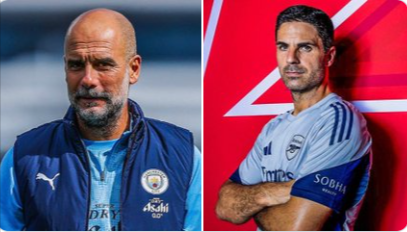 Manchester City's Pep Guardiola sends title warning to Arsenal