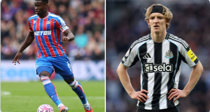 Marc Guéhi doubt, England's Anthony Gordon and Nick Pope injured