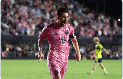 Messi's brace leads Miami to 1st playoff series win