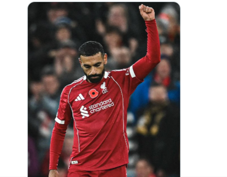 Salah nets 250th Liverpool goal to halt losing run