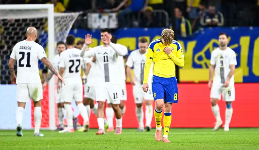 Sweden's Winless Qualifying Campaign Ends With Slovenia Draw