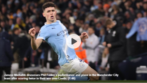 Man City boss Guardiola backs England's Tuchel on Foden position