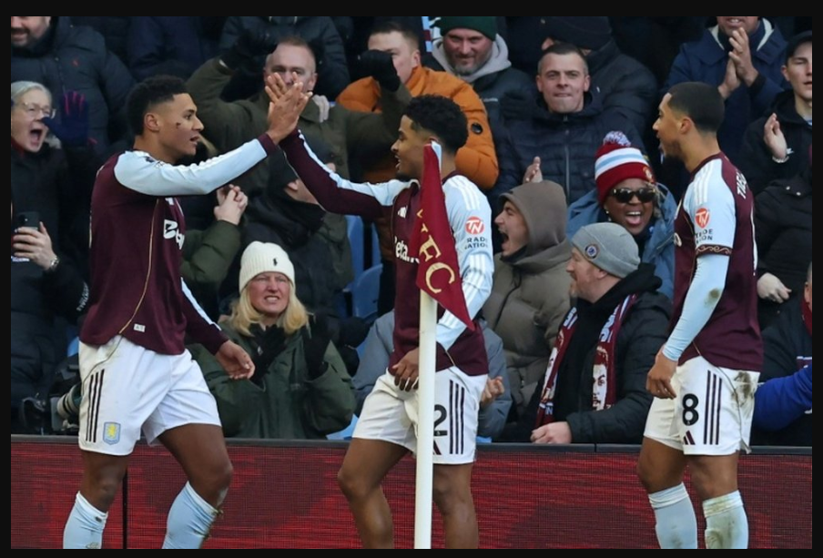 Aston Villa Bounce Back to Sink Forest and Climb to Second