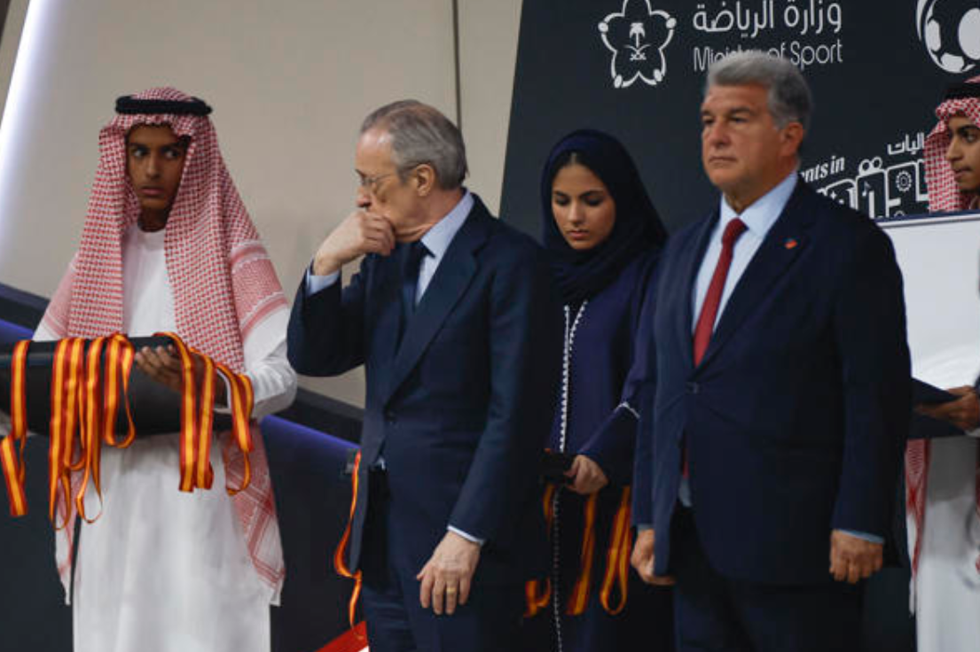 Mbappe’s Walkout Criticised by Laporta After Barcelona’s Super Cup Triumph