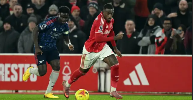 Saka Managed as Arsenal Held to Goalless Draw at Nottingham Forest