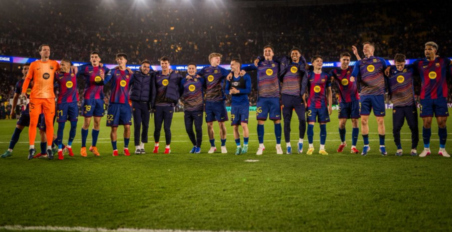 Barcelona School Newcastle in Champions League Masterclass