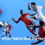 When Teams Beat the Numbers
