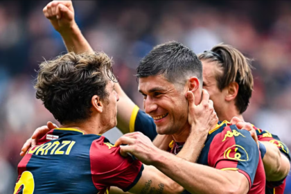 Ekuban's late goal sends Genoa nine points clear of relegation
