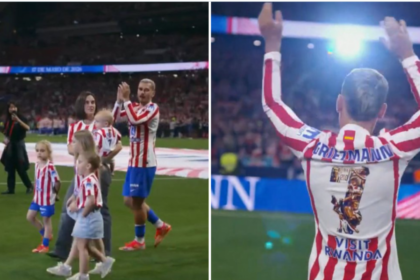 Antoine Griezmann bids emotional farewell to Atletico Madrid fans after Girona victory