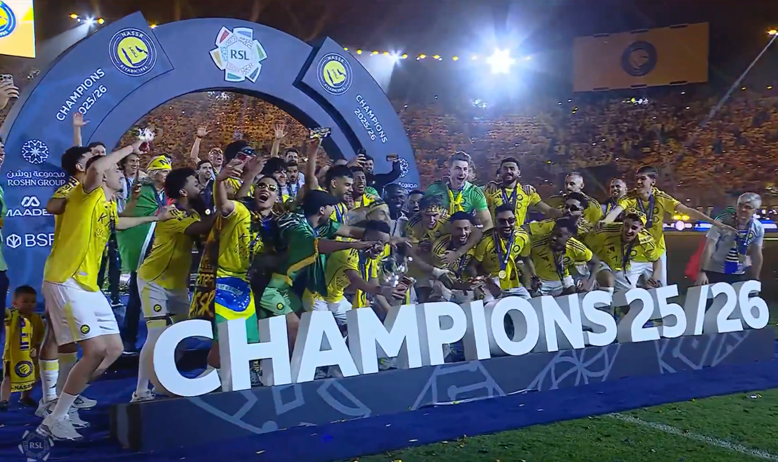 Cristiano Ronaldo fires Al-Nassr to Saudi Pro League title with brace against Damac