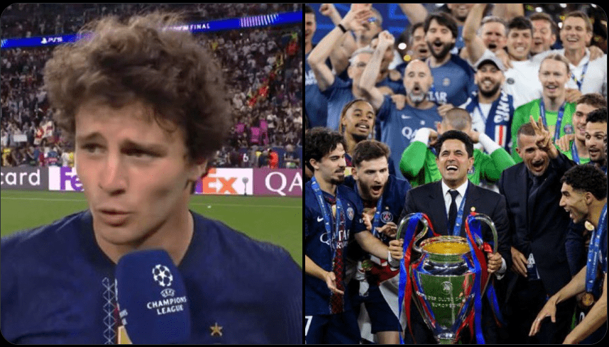 Joao Neves shines as PSG retain Champions League crown after dramatic win over Arsenal