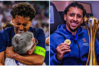 Marquinhos wins 40th career trophy as PSG captain closes in on Messi and Dani Alves
