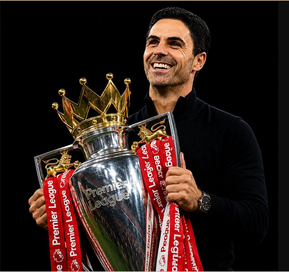 Mikel Arteta becomes youngest Premier League-winning manager since José Mourinho