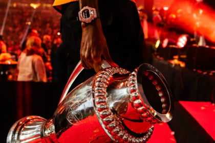 Victor Osimhen celebrates Galatasaray title triumph with family from Nigeria