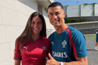 Céline Dept Meets Idol Ronaldo in Emotional Lisbon Moment